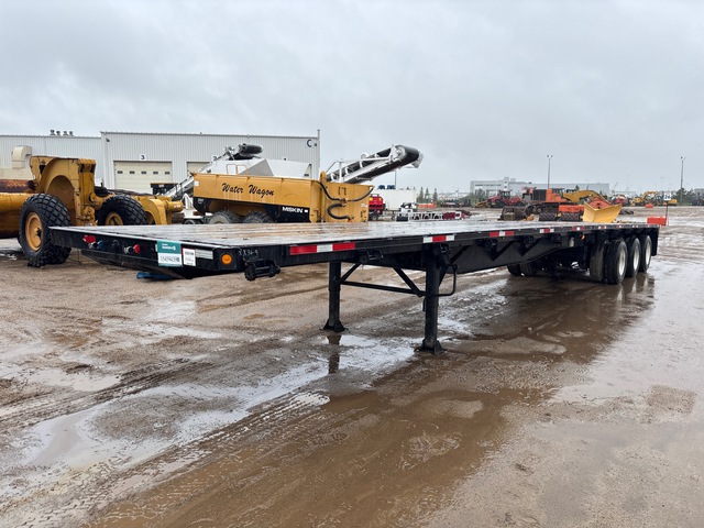 2009 Fontaine 53 ft Tri/A Flatbed Trailer