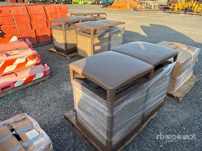 Quantity of (4) Pallets of Rubbermaid Landmark Series Divers
