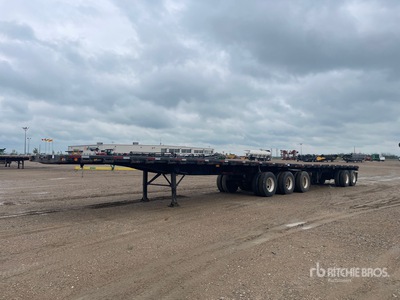 1995 Lode King 32 ft Super B-Train Lead Flatbed Trailer