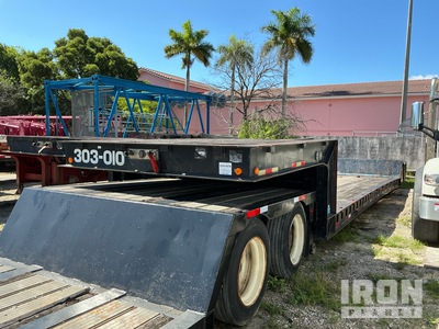 1997 Kalyn Siebert 48 ft T/A Double Drop Lowboy Trailer
