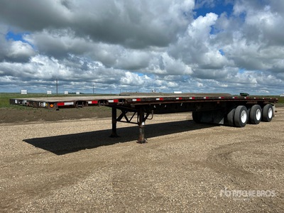 2006 Manac 48 ft Tri/A Flatbed Trailer