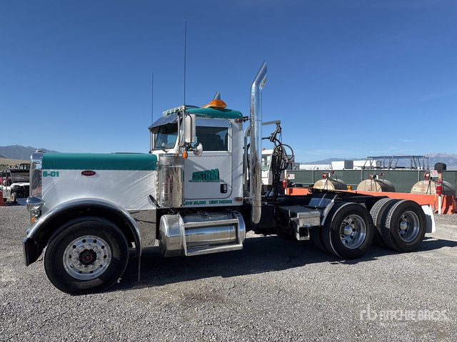2007 Peterbilt 379 6x4 Heavy Haul T/A Day Cab Truck Tractor