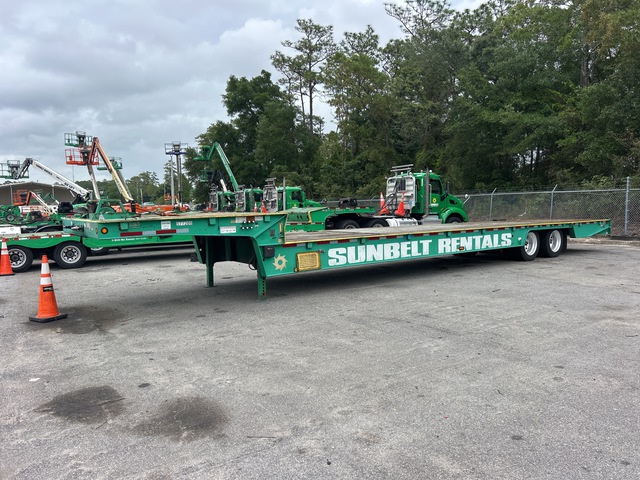 2014 Trail King TK80HT-48 48 ft T/A Hydraulic Tail Trailer