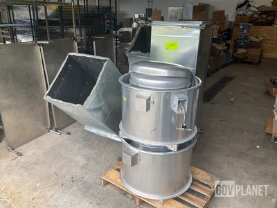 Exhaust Fans & Assorted Duct Work