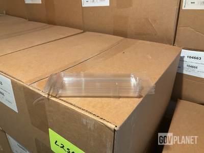 Lot of Non-Lidding Chocolate Bar Blister Trays