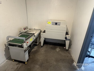 (1) Thermal Shrink Tunnel & (1) Pneumatic L-Type Sealer