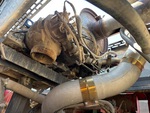 Engine with Auspuffanlage