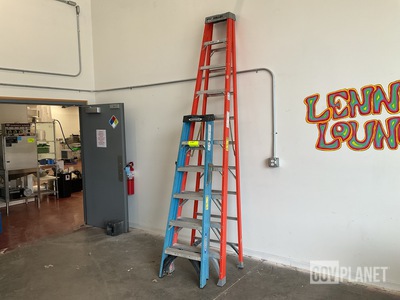 (1) Keller 10' Step Ladder & (1) Werner 6' Step Ladder