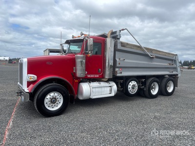 2017 Peterbilt 367 8x4 4-Achs Kipper-Lkw