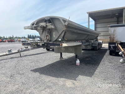2018 Cross Country 38 ft Quad/A Side Dump Trailer