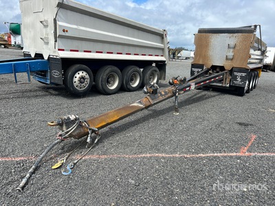 2014 OSW 18 ft Quad/A Pup Dump Trailer