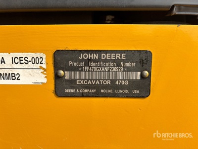 2022 John Deere 470G LC VG Pelle Hydraulique sur Chenilles