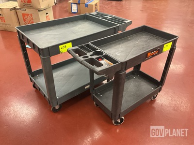 (2) Rolling Carts