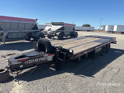 2023 Texas Pride 21 ft T/A Equipment Trailer