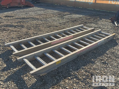 Quantity of (2) Hyway Manufacturing 6 t Aluminium Ramps