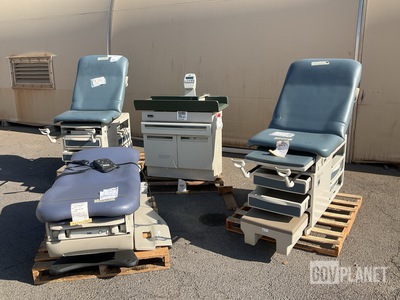 (3) Midmark Examination Tables & (1) Midmark Infant Scale Table
