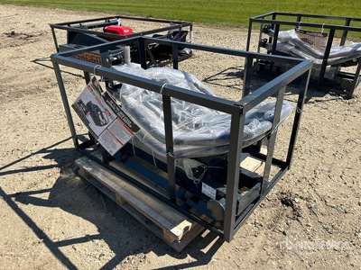 StanForge SBG70 70 in 2500 lb Q/C Round Bale Skid Steer Grapple (Unused)