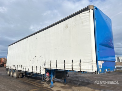 2013 Vawdrey 13.3 m Tri/A Step Deck Curtain Side Trailer