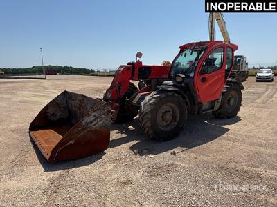 2017 Manitou MLT737 Chariot Telescopique Telehandler (Inoperable)