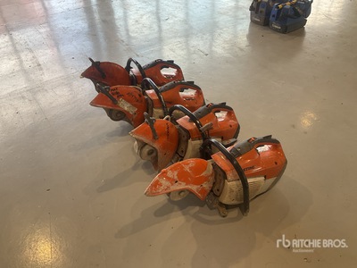 Quantity of (4) Stihl TS480i منشار القطع