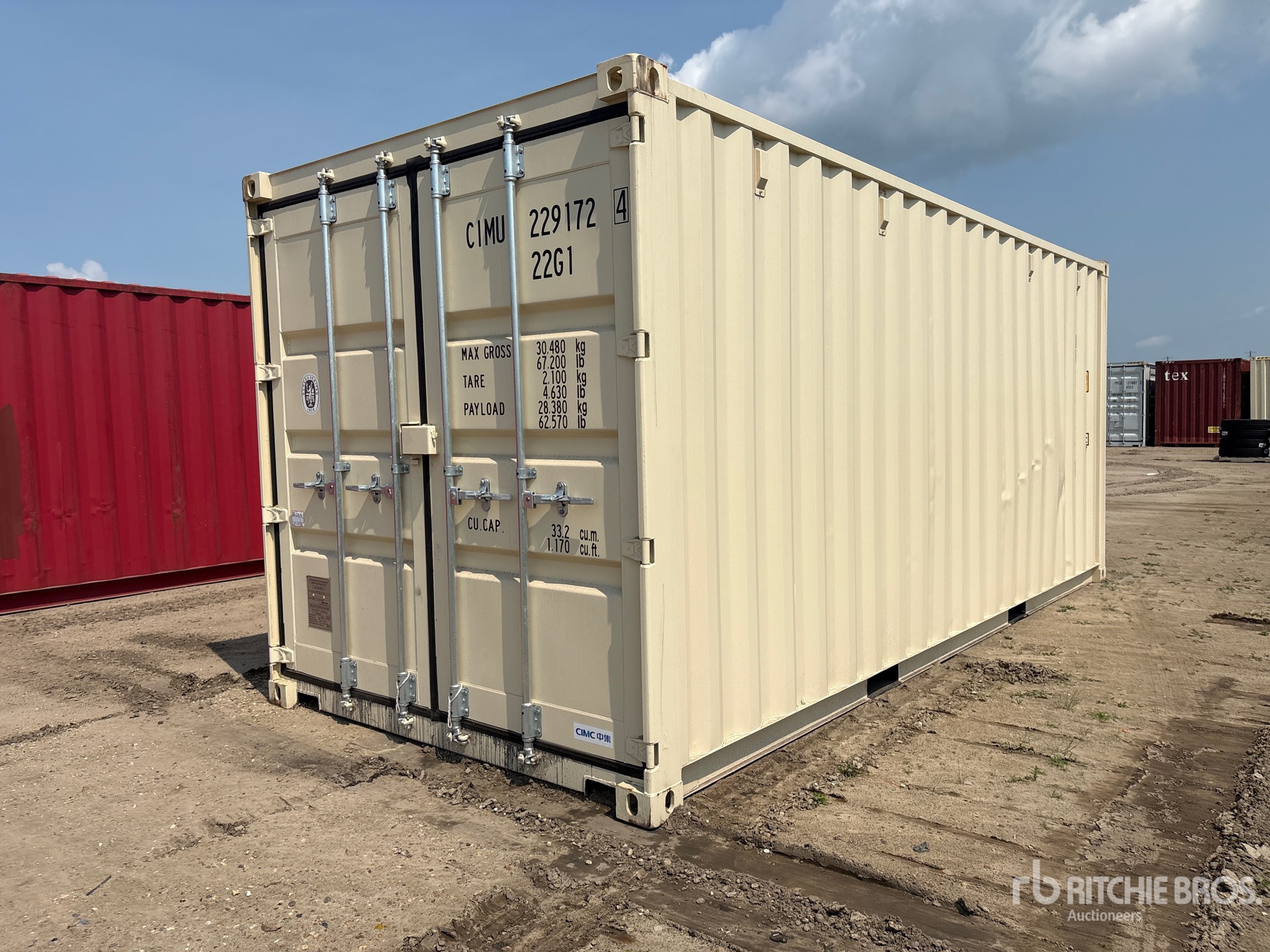 2026 20 ft Standard Storage Container