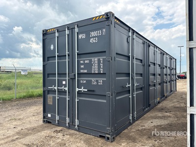2026 40 ft High Cube Multi-Door Storage Container