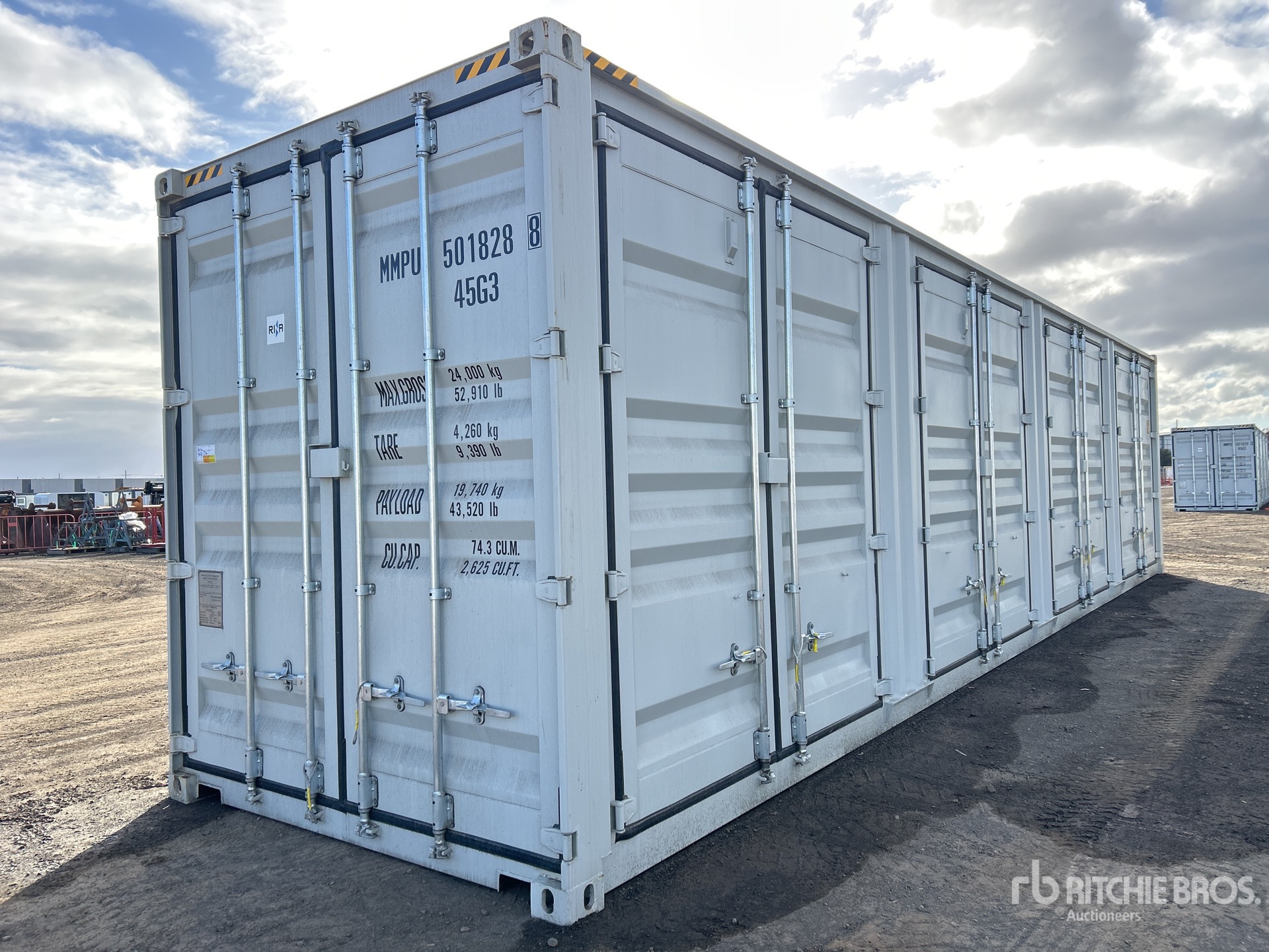 2026 40 ft High Cube Multi-Door Storage Container (Unused)