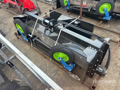 2026 GIYI GY-PR71 1830 mm Skid Steer Power Rake スキッドステア付属部品 (Unused)