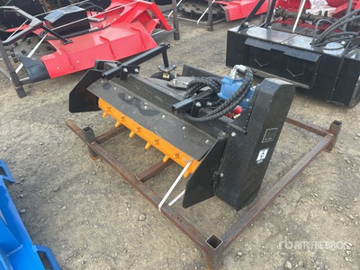 2026 GIYI GY-LPR42 1150 mm Mini MINI Power Rake スキッドステア付属部品 (Unused)
