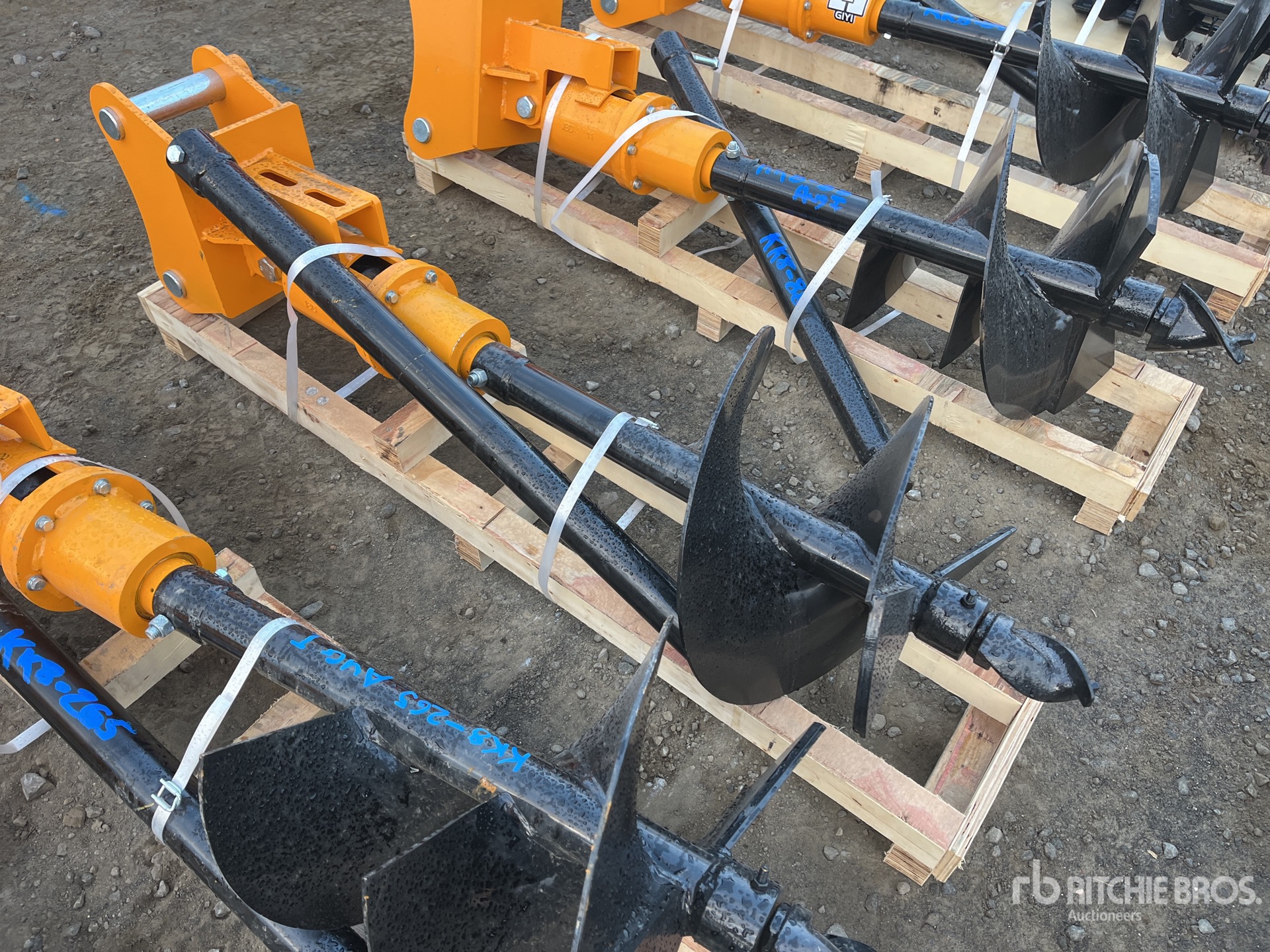 2026 GIYI 400 mm CAT305 Excavator Auger (Unused)