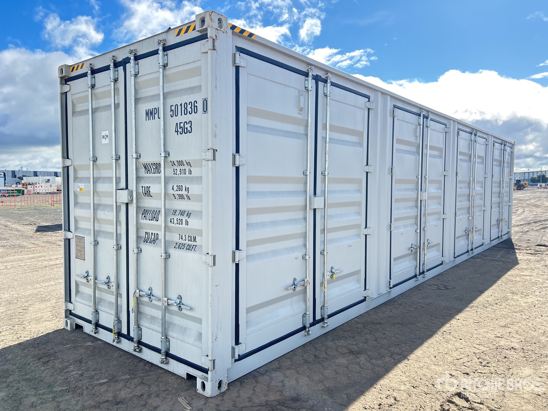 2026 40 ft High Cube Multi-Door Storage Container (Unused)