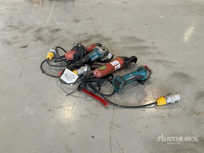 Quantity of (4) Angle Grinder