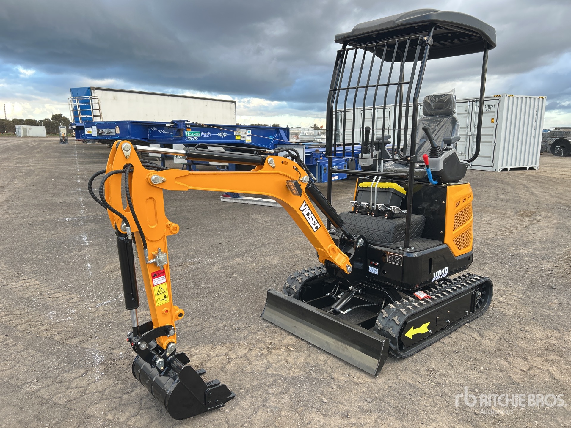 2026 VICSEC VC18Y Mini Excavator (Unused)