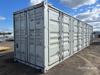 2026 40 ft High Cube Multi-Door Container per stoccaggio (Unused)