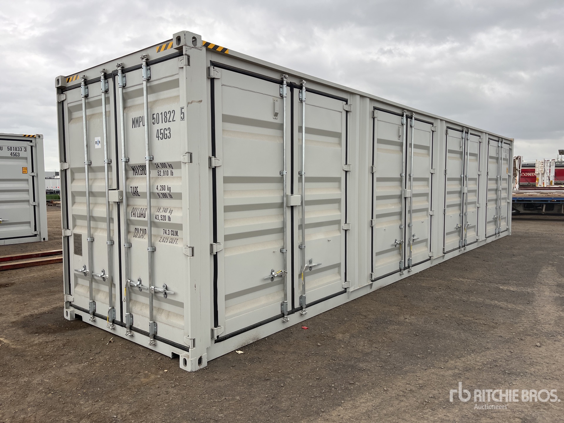 2026 40 ft High Cube Multi-Door Storage Container (Unused)