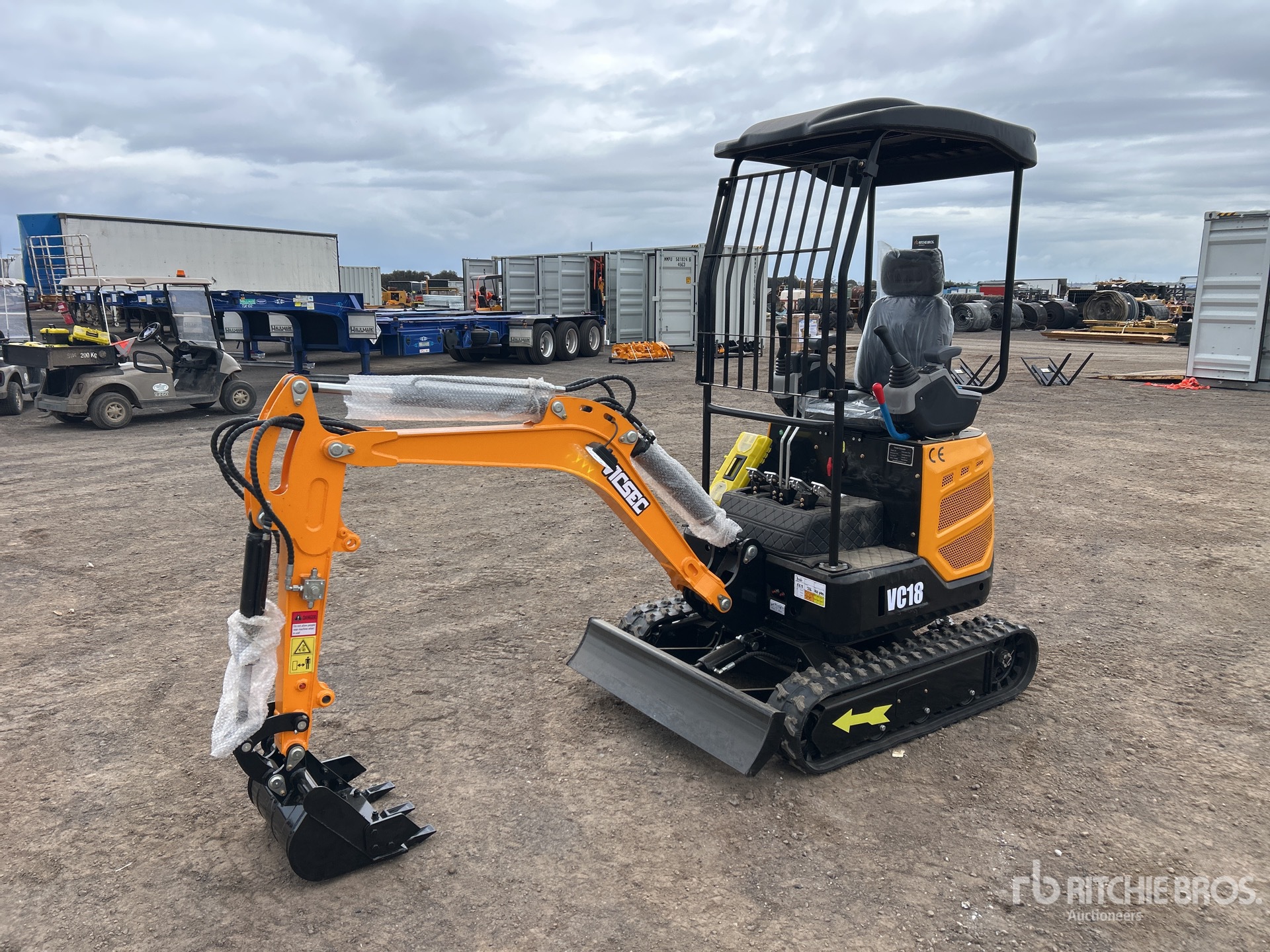 2026 VICSEC VC18Y Mini Excavator (Unused)