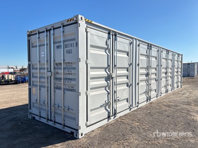 2026 40 ft High Cube Multi-Door Storage Container
