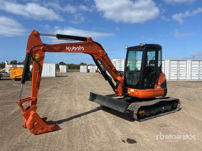 2018 Kubota U55-4 Mini Excavator