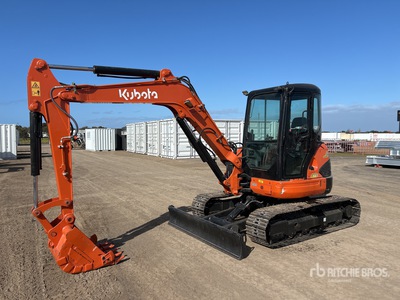 2018 Kubota U55-4 Mini Excavator