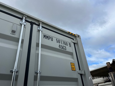 2026 40 Ft One-Way High Cube Storage Container (Unused)