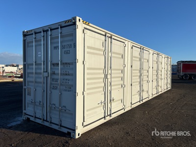 2026 40 ft High Cube Multi-Door Storage Container