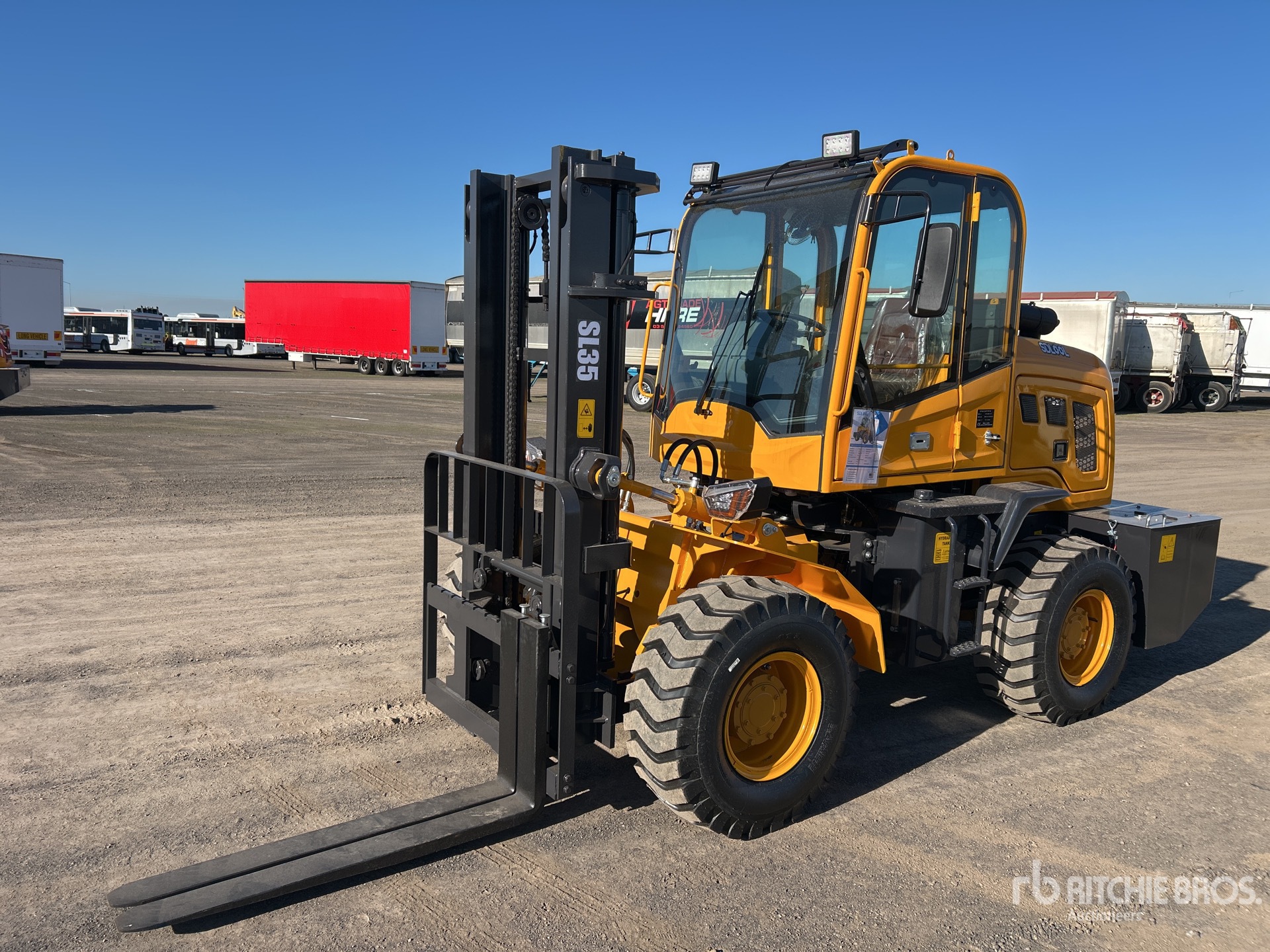2026 SDLOOL SL-35 4x4 Rough Terrain Forklift (Unused)