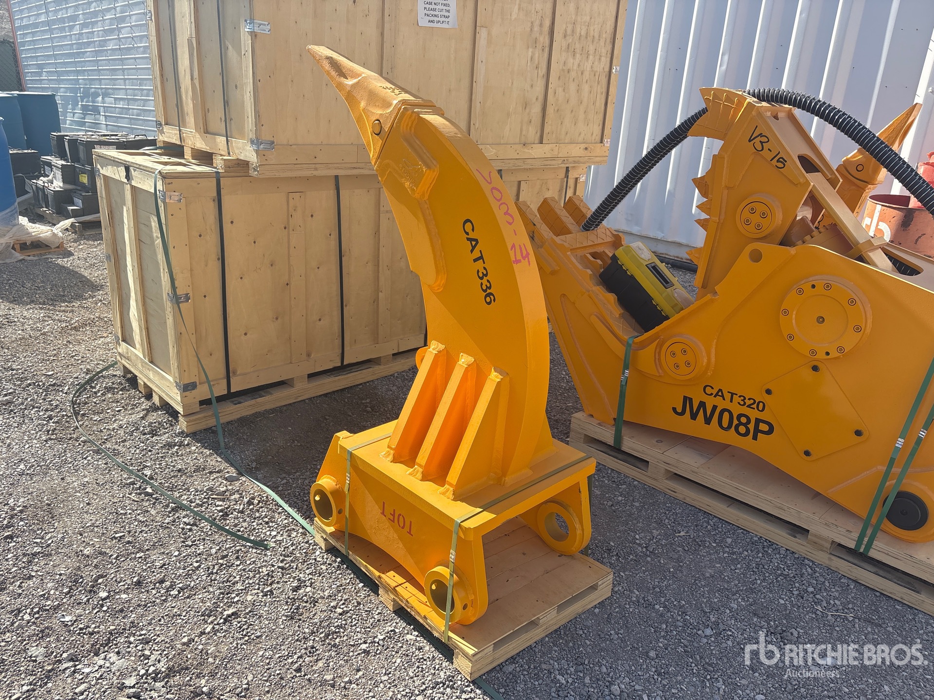 2026 TOFT TOFT10ER Excavator Ripper - Fits Cat 336 (Unused)