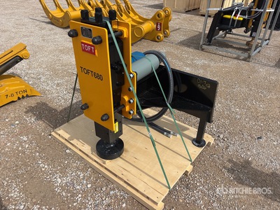 2026 TOFT TOFT680 Skid Steer Post Driver (Unused)