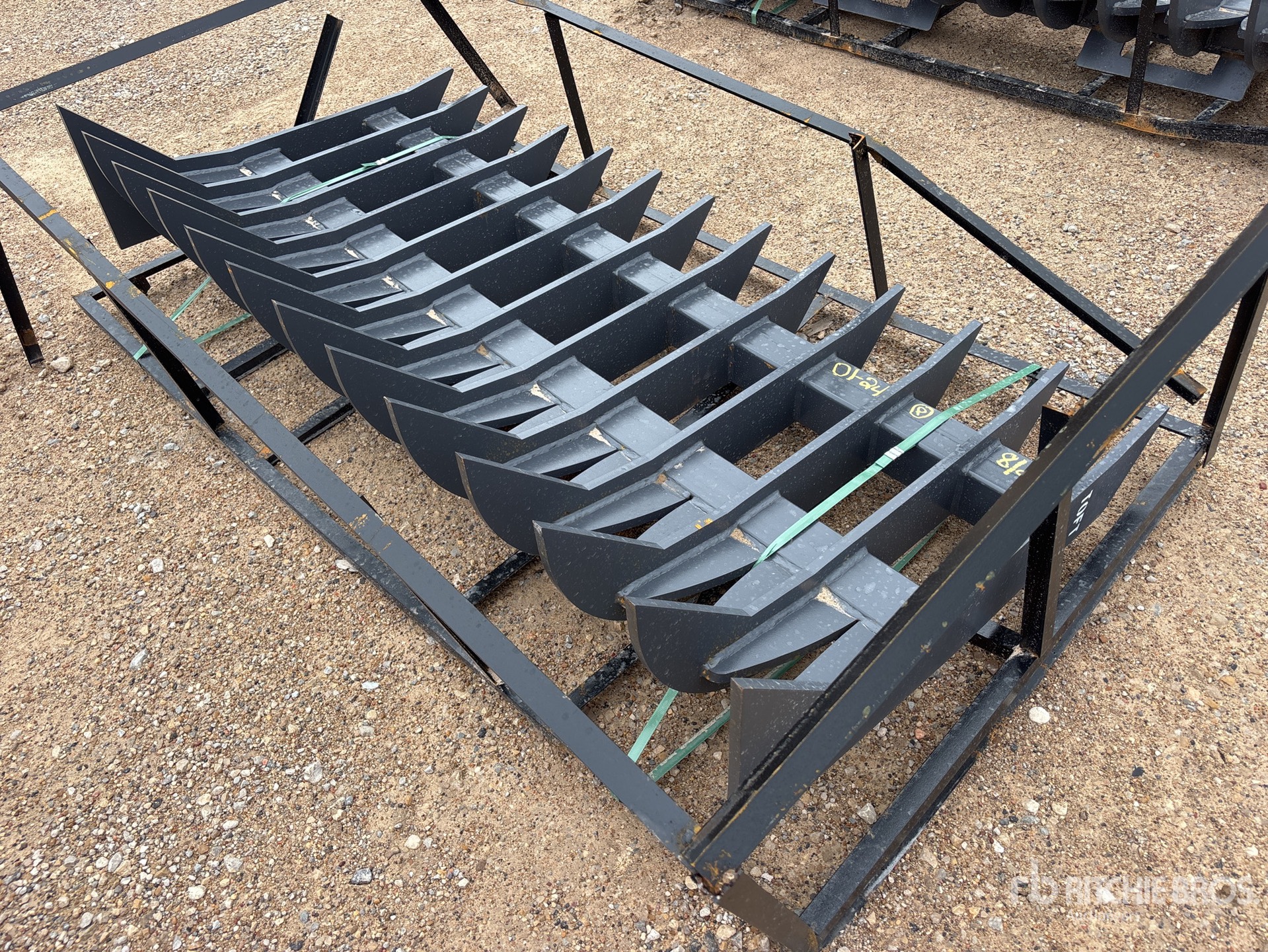 2026 TOFT ST-72 72 in Skid Steer Landscape Rake (Unused)