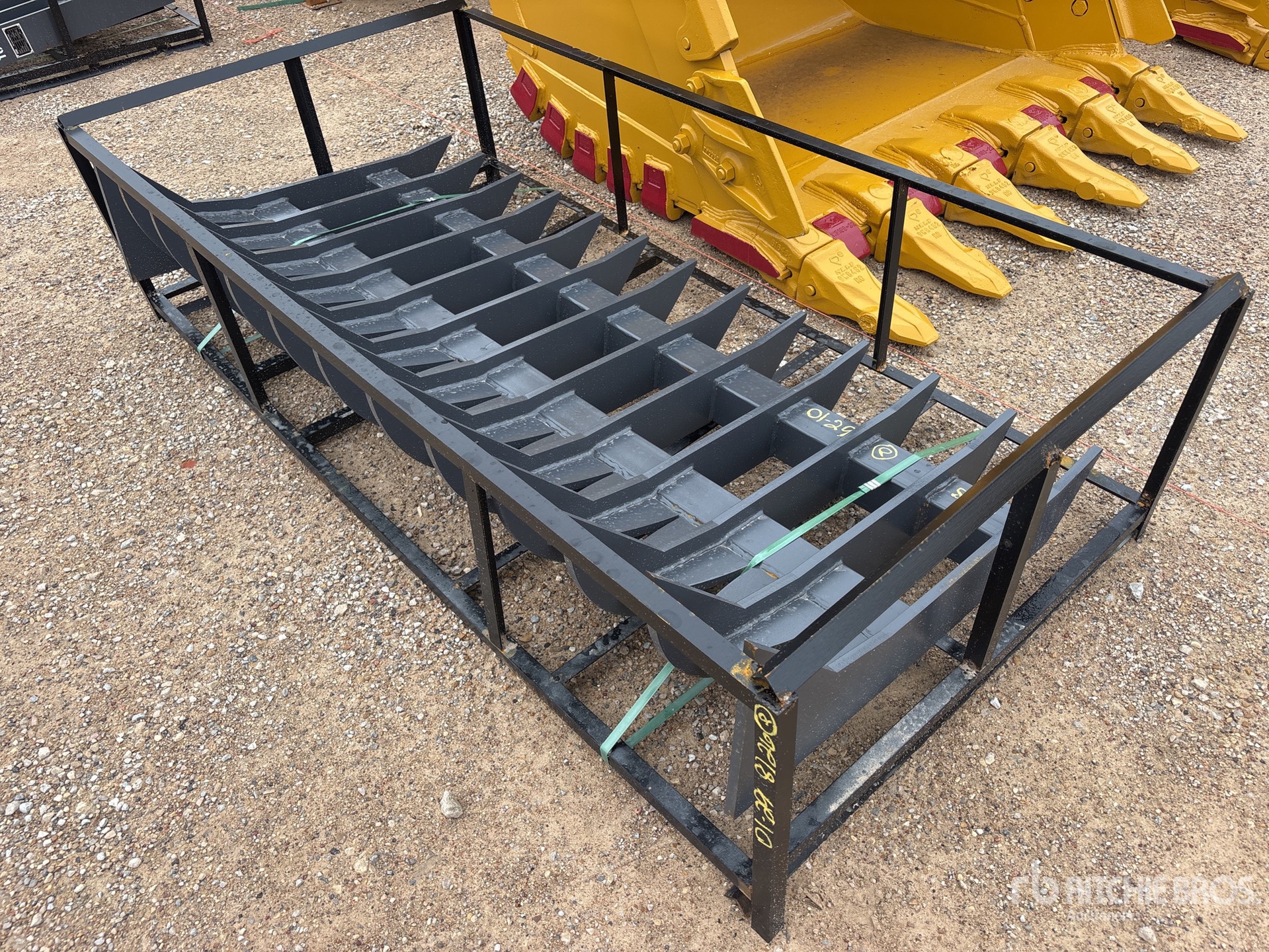 2026 TOFT ST-72 72 in Skid Steer Landscape Rake (Unused)