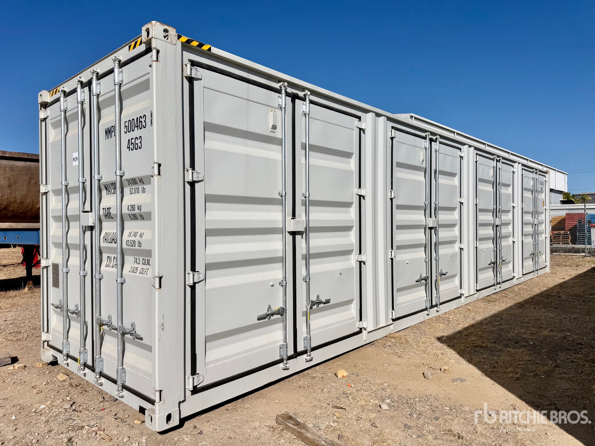 2026 40 ft High Cube Multi-Door Storage Container