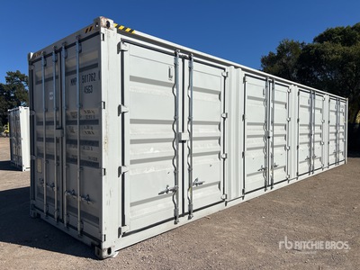 2026 40 ft High Cube Multi-Door Storage Container (Unused)