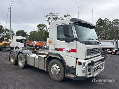2008 Volvo FM380 6x4 T/A Cabover Day Cab