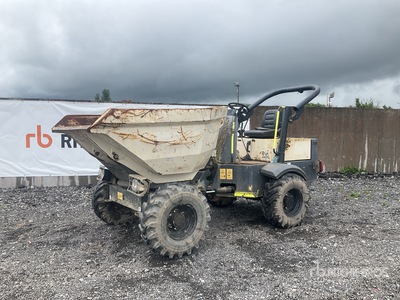 2016 Terex TA3S 3 t 4x4 Swivel Dumper
